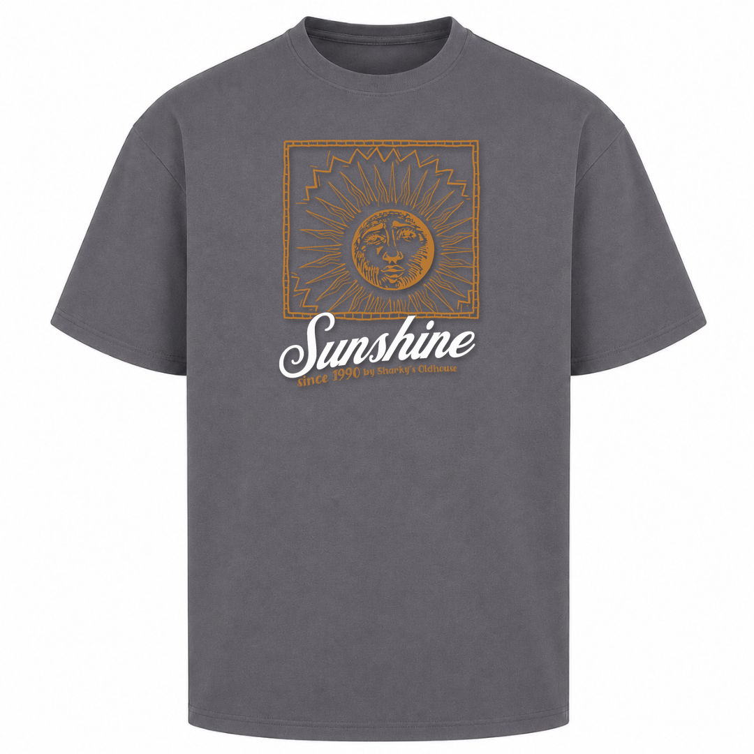 SPIRIT OF THE OCEAN | T-Shirt SUNSHINE - FRONT PRINT - dark grey