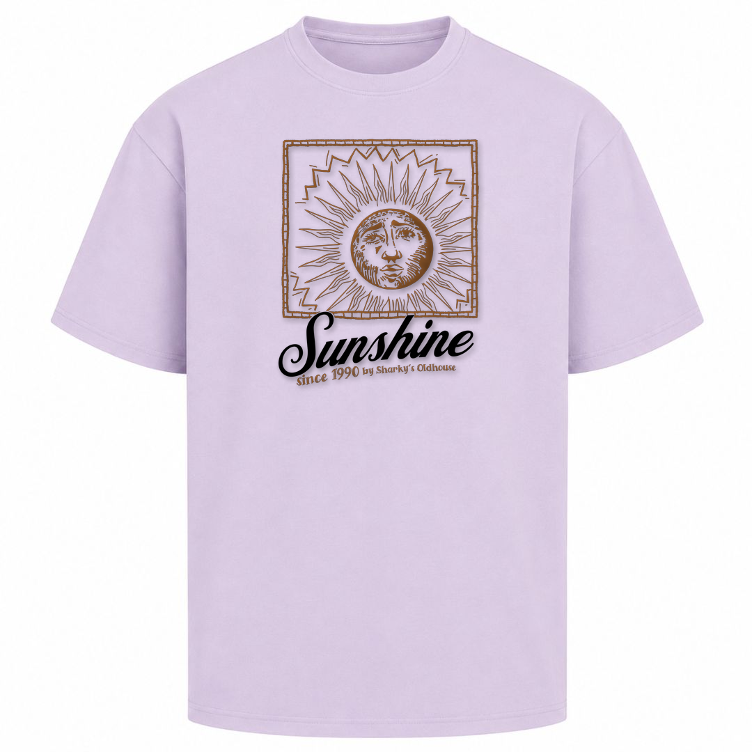 SPIRIT OF THE OCEAN | T-Shirt SUNSHINE - FRONT PRINT - lilac