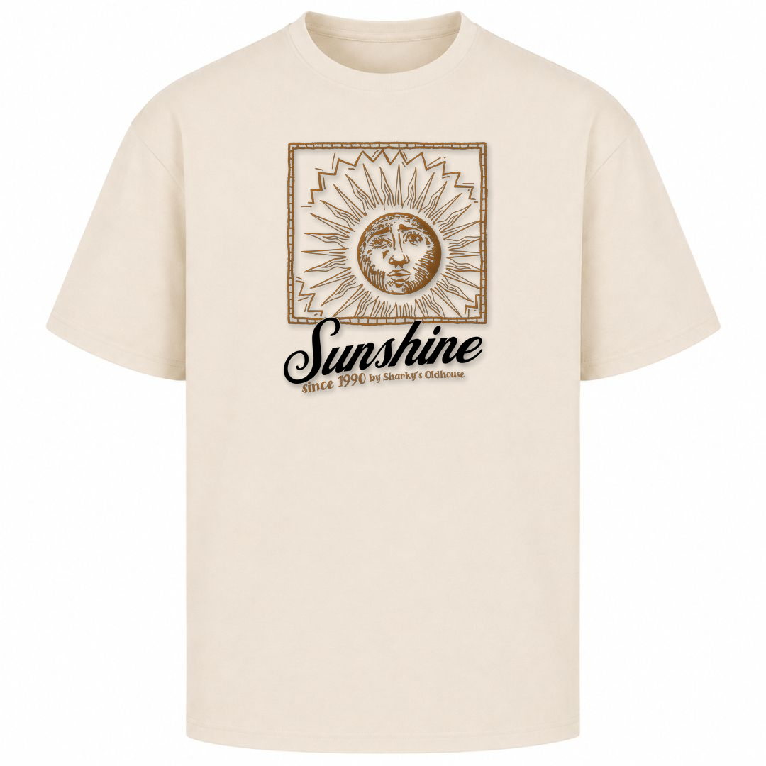 SPIRIT OF THE OCEAN | T-Shirt SUNSHINE - FRONT PRINT - Sand