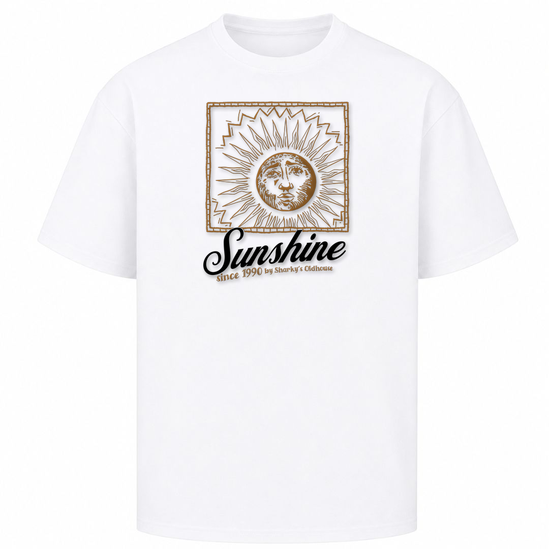 SPIRIT OF THE OCEAN | T-Shirt SUNSHINE - FRONT PRINT - Weiß