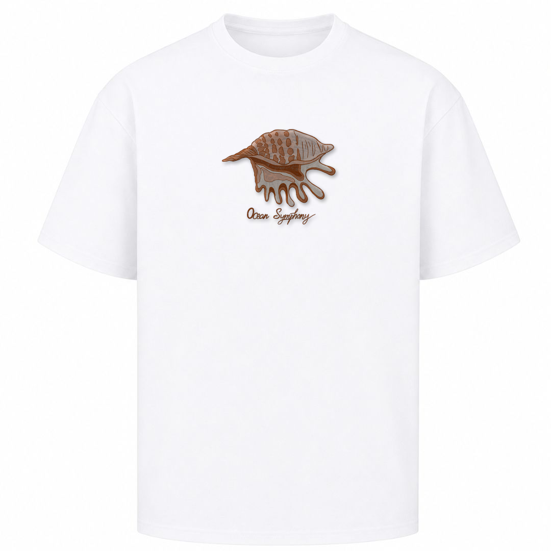 SPIRIT OF THE OCEAN | T-Shirt OCEAN SYMPHONY - Frontprint - Weiß