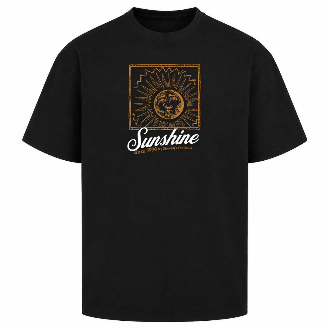SPIRIT OF THE OCEAN | T-SHIRT SUNSHINE - FRONT PRINT - Schwarz