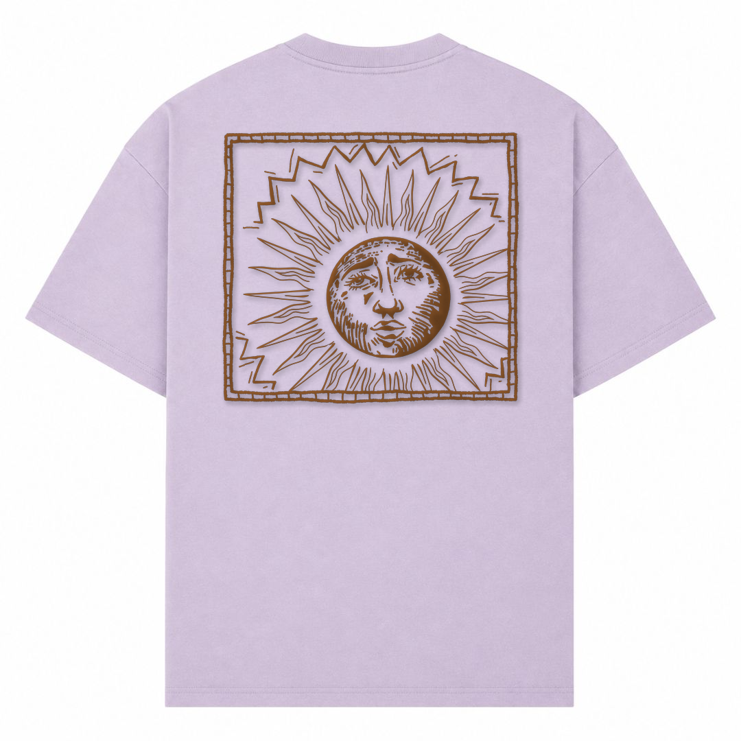 SPIRIT OF THE OCEAN | T-Shirt SUNSHINE - lilac - Rueckseite