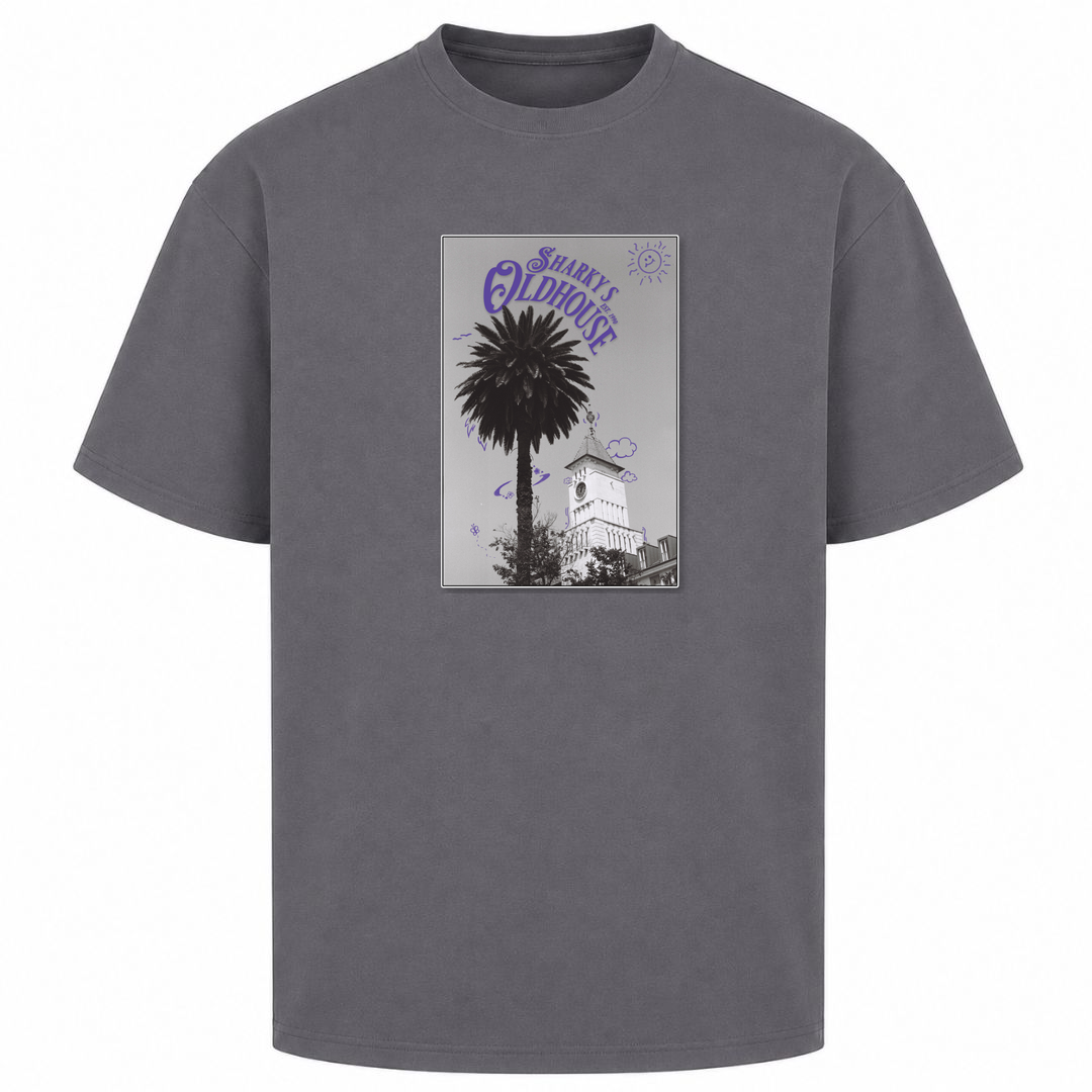 SPIRIT OF THE OCEAN | T-SHIRT SUNNY PALM - dark grey 