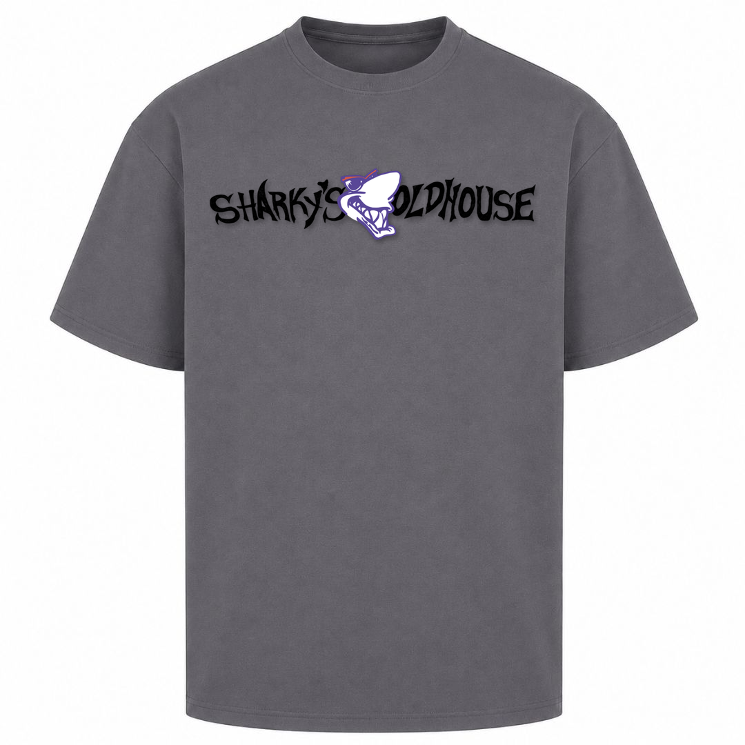SHARKYS OLDHOUSE | T-Shirt OLDSCHOOL - dark grey 