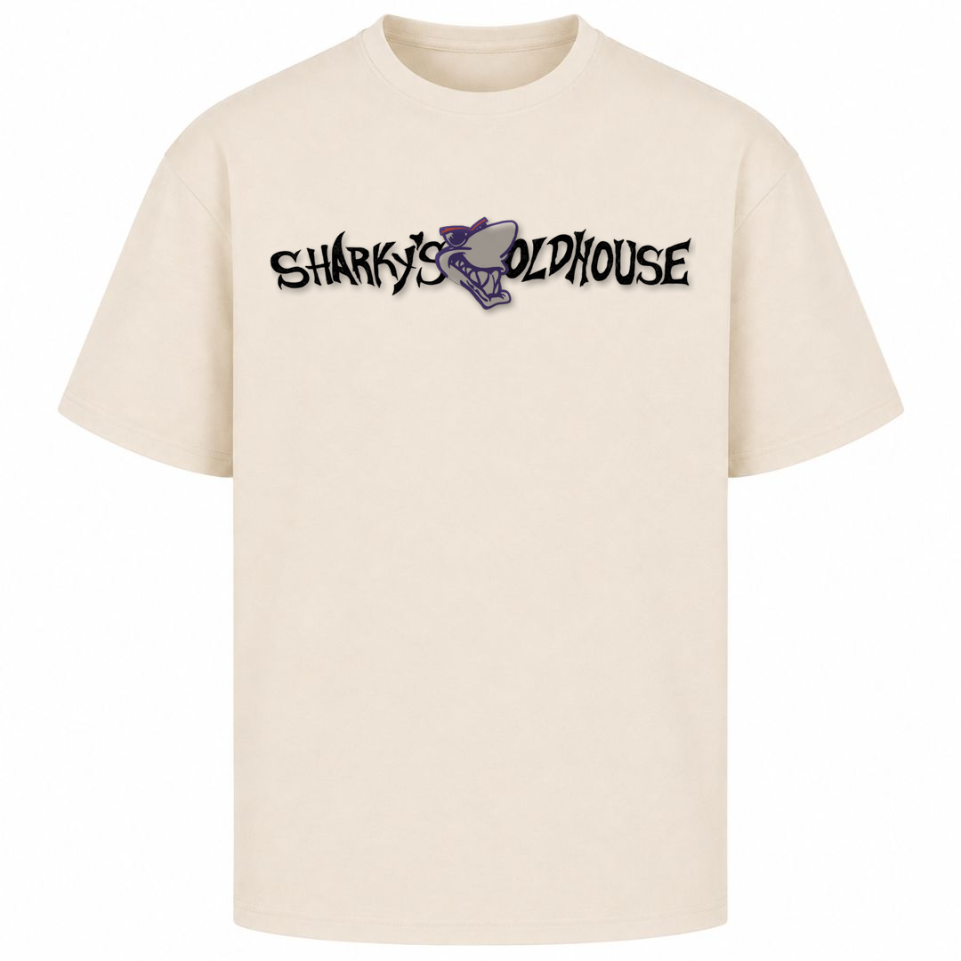 SHARKYS OLDHOUSE | T-Shirt OLDSCHOOL - Sand