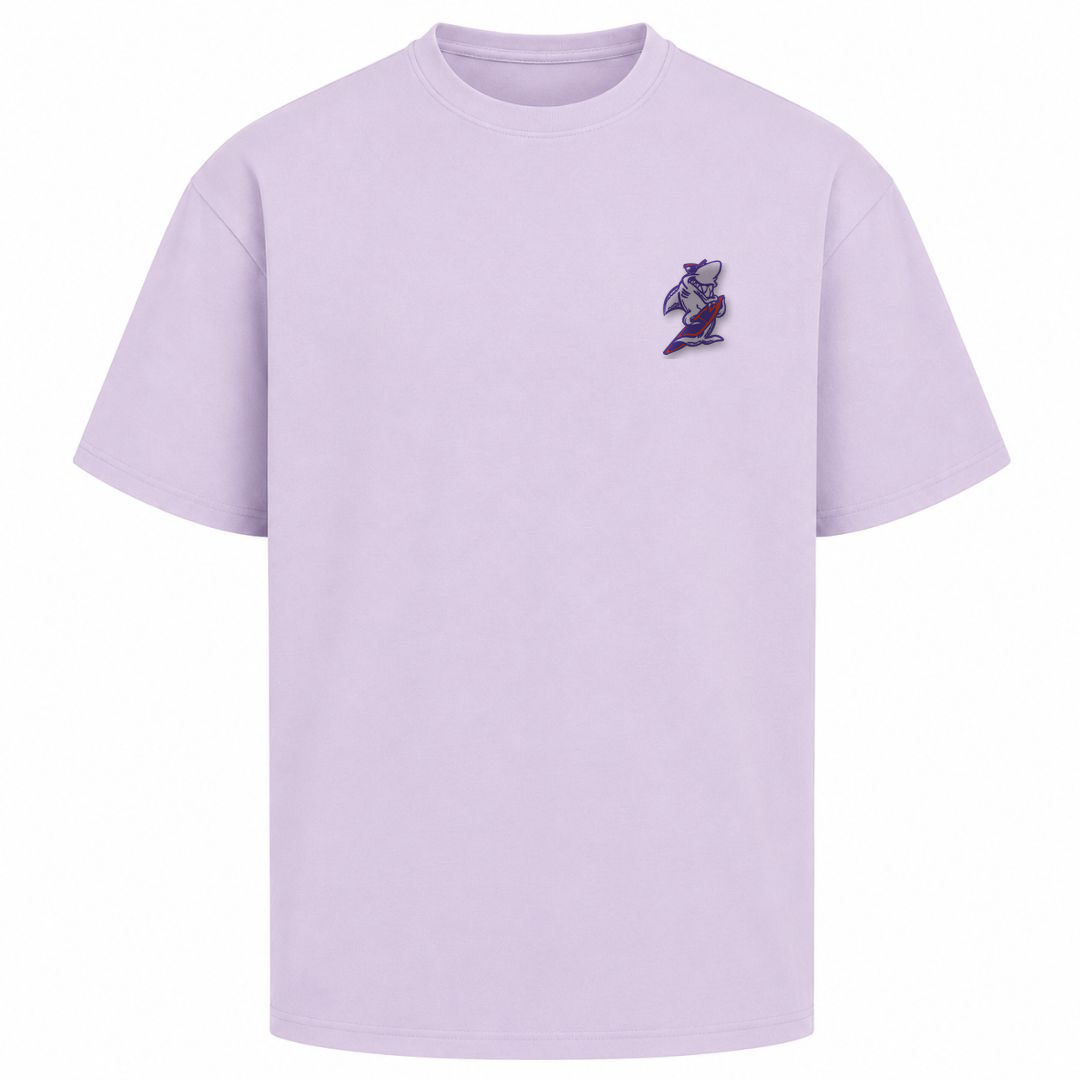 SHARKYS OLDHOUSE | T-SHIRT LOGO CLASSIC - FRONTPRINT - lilac