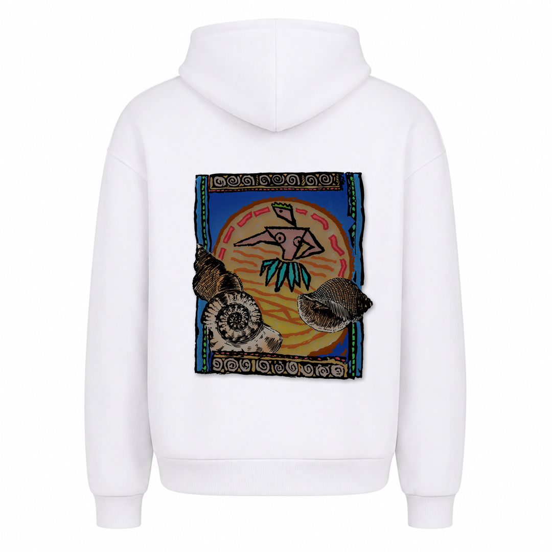 SPIRIT OF THE OCEAN | HOODIE THE DANCER - Weiß - Rueckseite