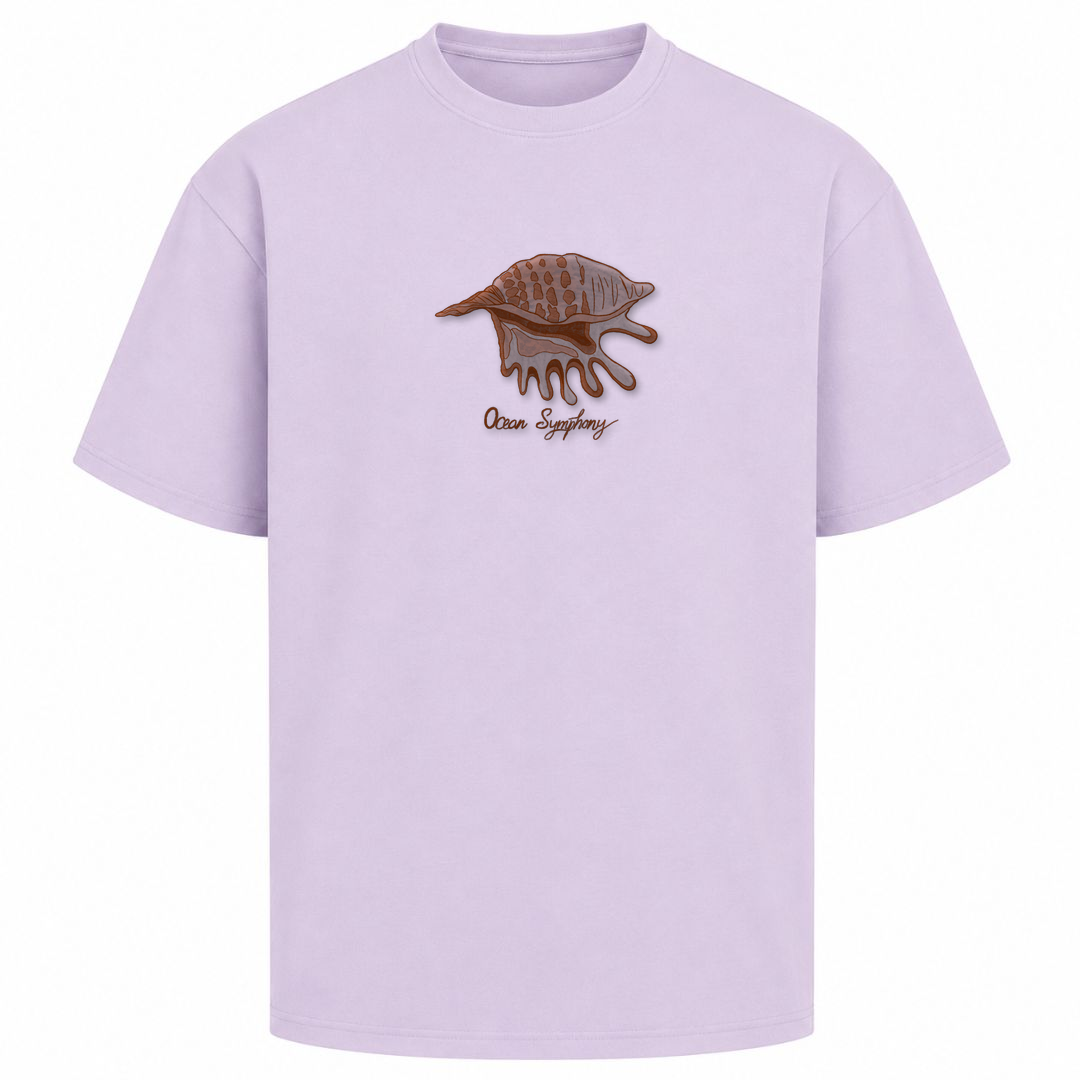 SPIRIT OF THE OCEAN | T-Shirt OCEAN SYMPHONY - Frontprint - lilac