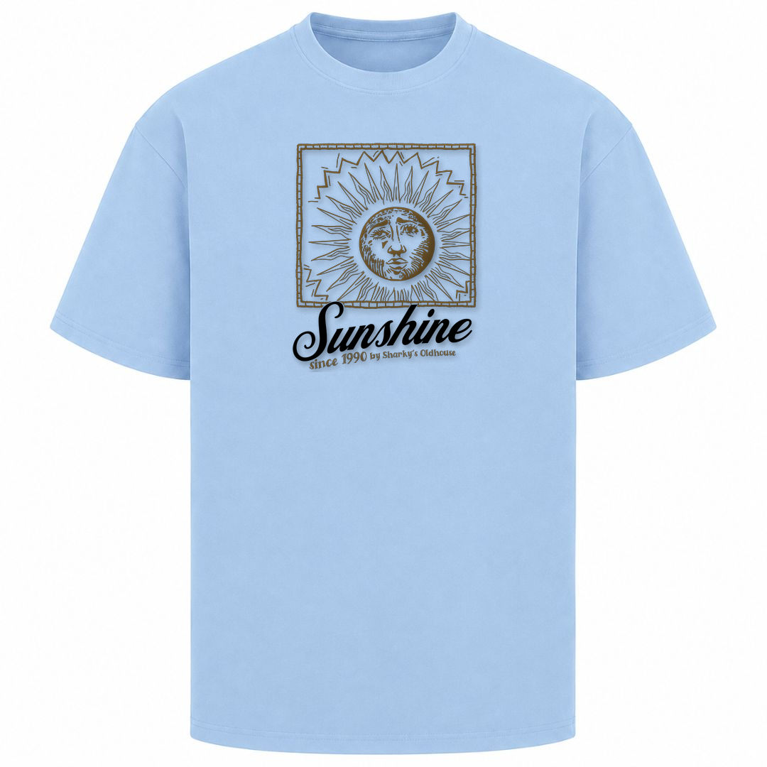 SPIRIT OF THE OCEAN | T-SHIRT SUNSHINE - FRONT PRINT - powder blue