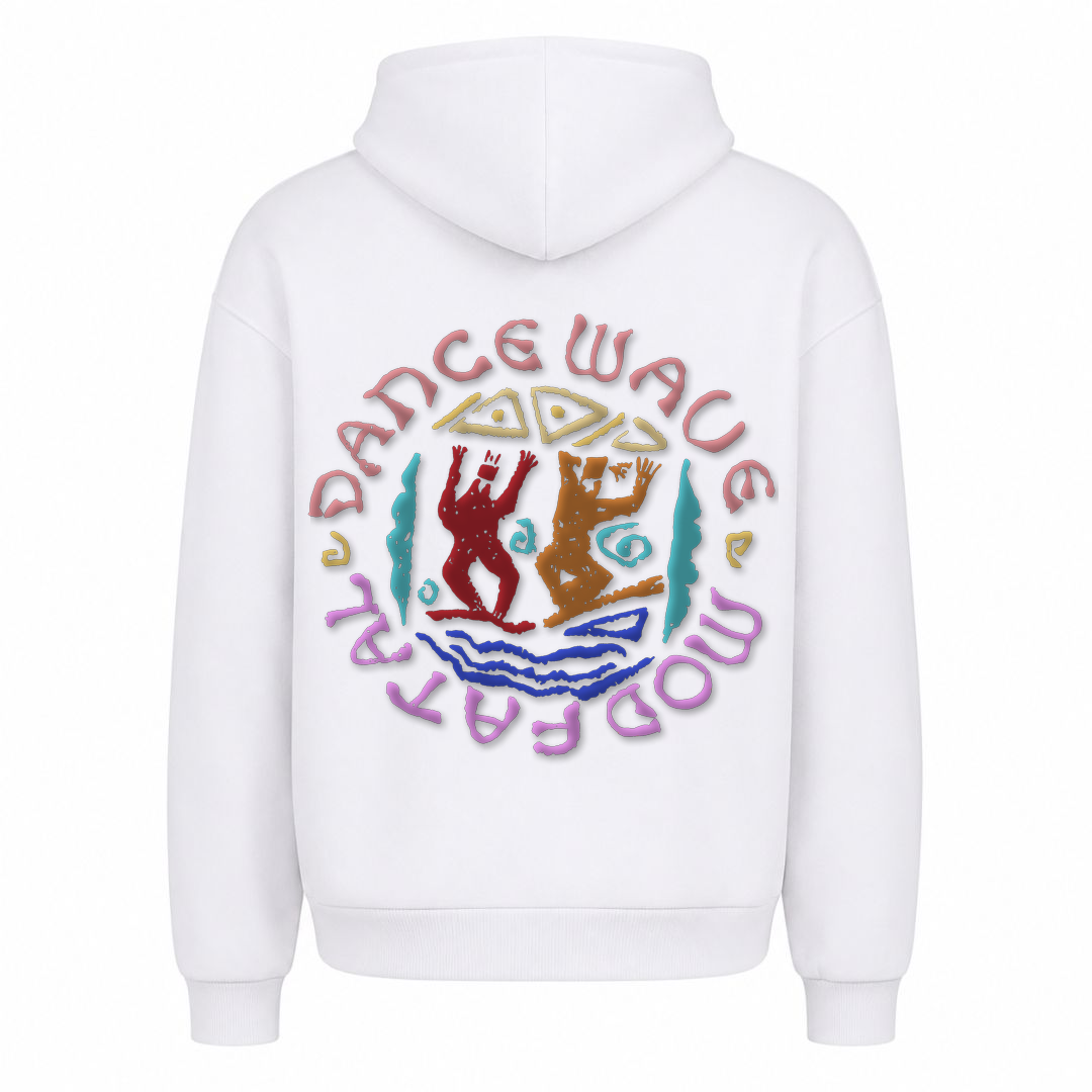 MOD FATAL | HOODIE DANCE WAVE - Weiß - Rueckseite