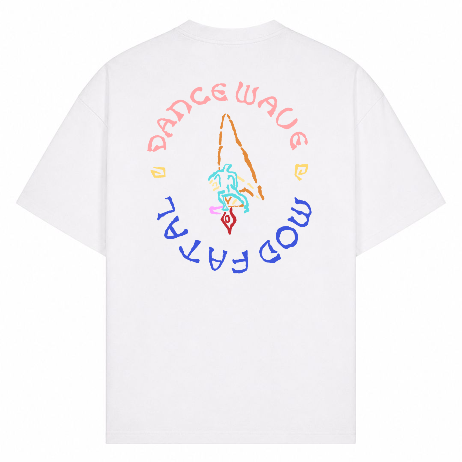 MOD FATAL | T-SHIRT DANCE WAVE II - Weiß - Rueckseite
